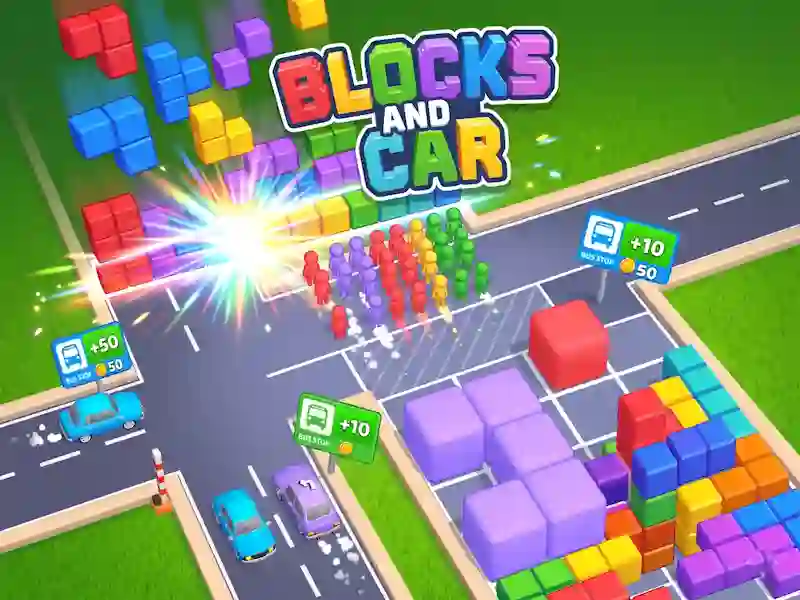 Permainan Blocks and Car secara online