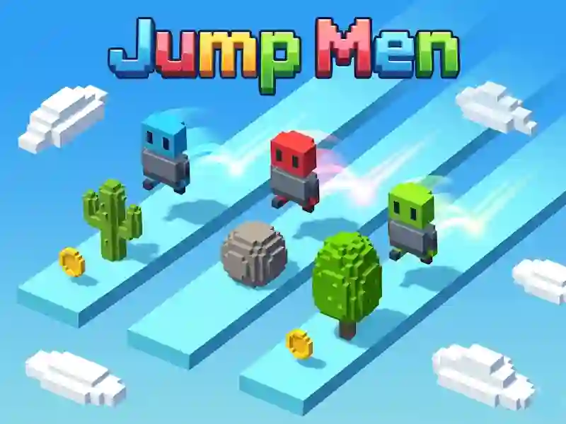 Permainan Jump men secara online