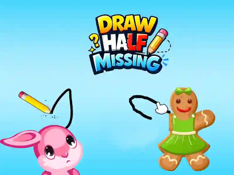 Permainan Gambar Setengah Permainan secara online