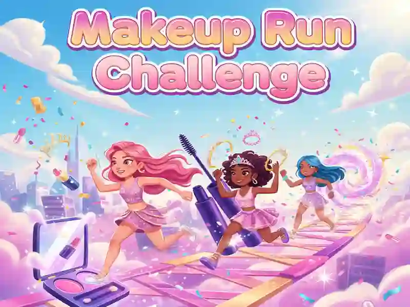Permainan Makeup Run Challenge secara online