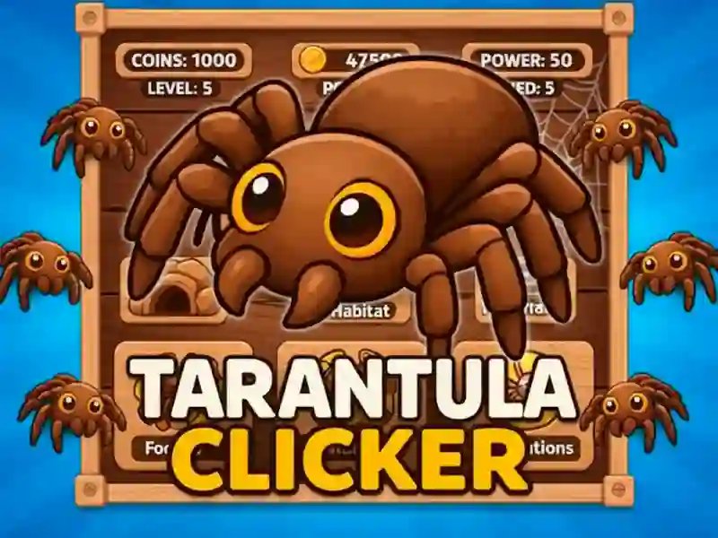 Permainan Pengklik Tarantula secara online