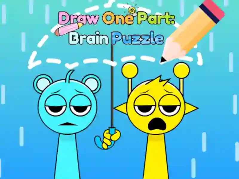 Permainan Gambarlah Satu Bagian: Puzzle Otak secara online
