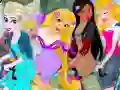 Permainan Disney Princess Tandem secara online