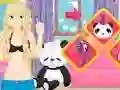 Permainan Gaya Rambut Panda secara online Permainan Gaya Rambut Panda secara online