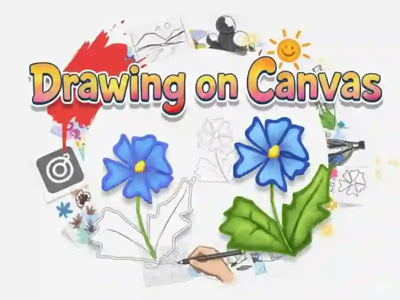 Permainan Menggambar di Kanvas secara online