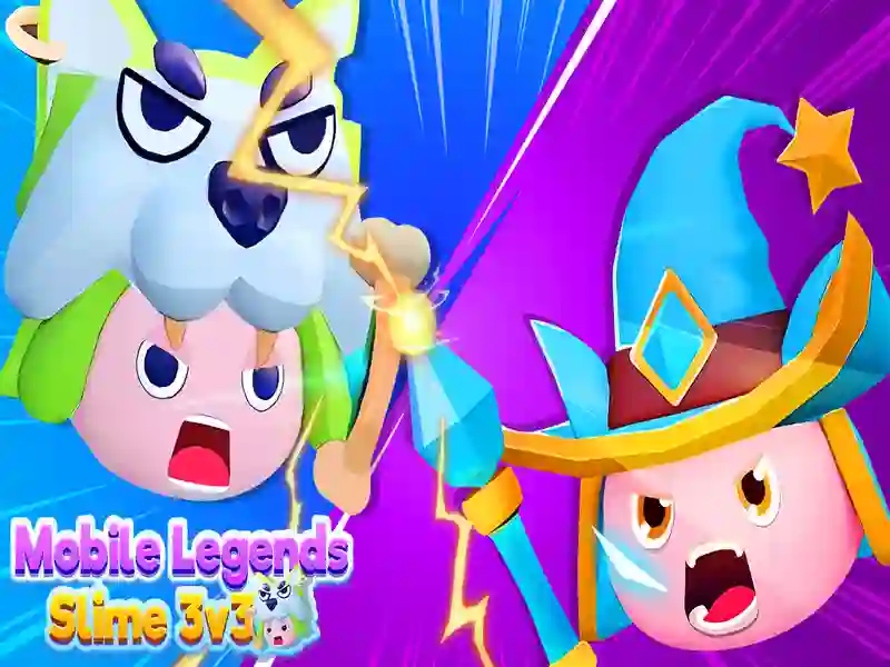 Permainan Legenda seluler Slime 3v3 secara online
