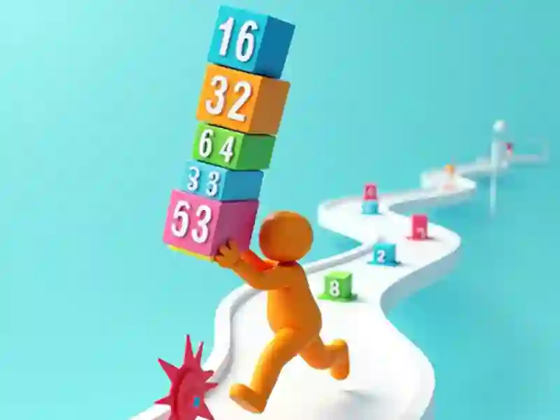 Permainan Cube Stack 2048 secara online