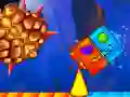Permainan Api dan Air: Geometry Dash secara online Permainan Api dan Air: Geometry Dash secara online