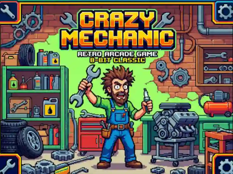 Permainan Crazy Mechanic secara online