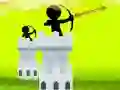 Permainan Kastil Pemanah Stickman secara online Permainan Kastil Pemanah Stickman secara online
