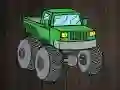 Permainan Puzzle Truk Monster secara online Permainan Puzzle Truk Monster secara online