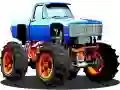 Permainan Puzzle Truk Monster secara online Permainan Puzzle Truk Monster secara online