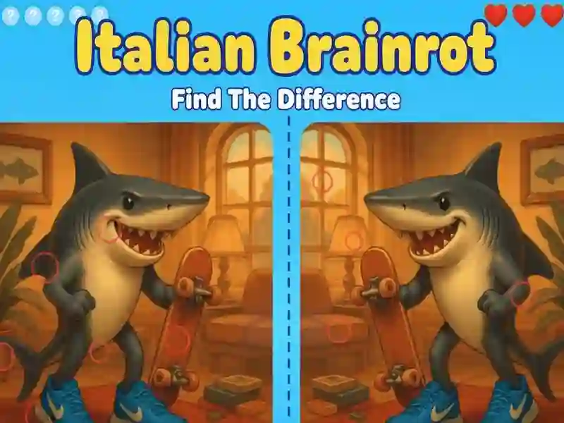 Permainan Brainrot Italia: Temukan Perbedaannya secara online Permainan Brainrot Italia: Temukan Perbedaannya secara online