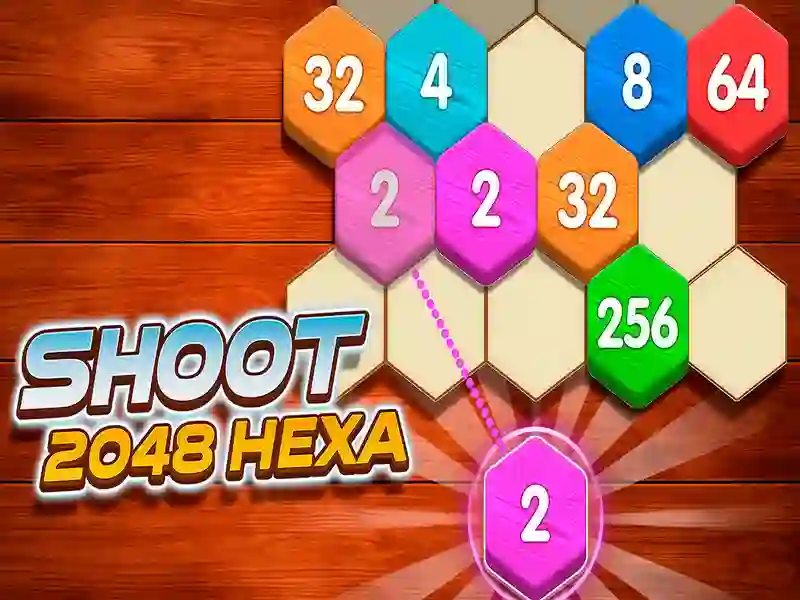 Permainan Tembak Hexa 2048 secara online