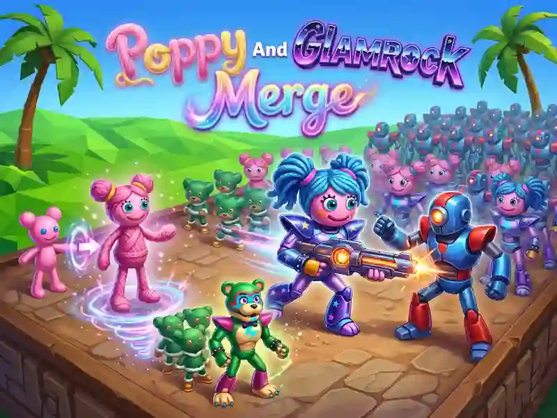 Permainan Poppy And Glamrock Merge secara online