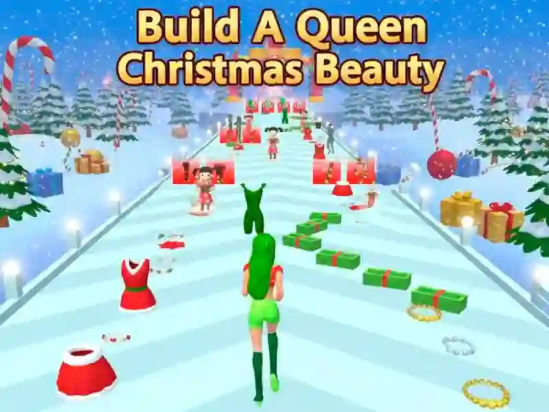 Permainan Build A Queen: Keindahan Natal secara online