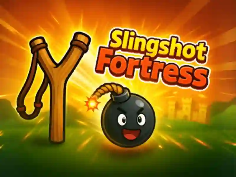 Permainan Slingshot Fortress secara online