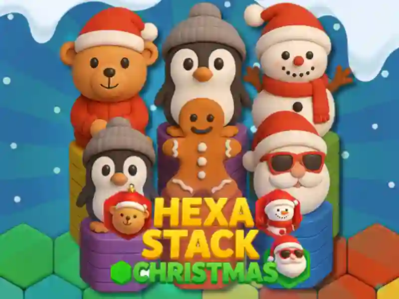 Permainan Hexa Tumpukan Natal secara online