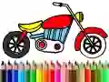 Permainan Kembali ke Sekolah: Mewarnai Sepeda Motor secara online Permainan Kembali ke Sekolah: Mewarnai Sepeda Motor secara online