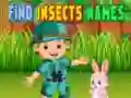 Permainan Temukan Nama Serangga secara online