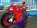 Permainan Simulator Sepeda Spider Hero Stunt 3D secara online Permainan Simulator Sepeda Spider Hero Stunt 3D secara online