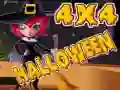 Permainan 4X4 Halloween secara online Permainan 4X4 Halloween secara online