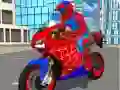 Permainan Simulator Sepeda Spider Pahlawan 3D 2 secara online Permainan Simulator Sepeda Spider Pahlawan 3D 2 secara online