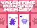 Permainan Memori Monster Valentine secara online