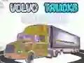 Permainan Mewarnai Truk Volvo secara online Permainan Mewarnai Truk Volvo secara online