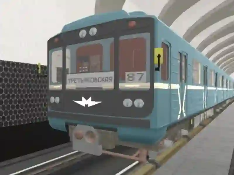 Permainan Pengemudi Metro Moskow 3D secara online Permainan Pengemudi Metro Moskow 3D secara online