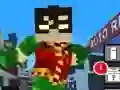 Permainan Teen Titans Go: Minecraft Pelari Remaja 3D secara online