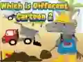 Permainan Mana yang berbeda Kartun 2 secara online