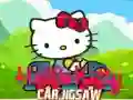 Permainan Puzzle Mobil Hello Kitty secara online