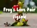 Permainan Puzzle Pasangan Cinta Katak secara online Permainan Puzzle Pasangan Cinta Katak secara online