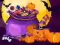 Permainan Teka-teki Halloween Rumah Penyihir secara online Permainan Teka-teki Halloween Rumah Penyihir secara online
