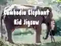 Permainan Puzzle Anak Gajah Kamboja secara online Permainan Puzzle Anak Gajah Kamboja secara online