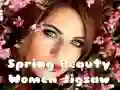 Permainan Kecantikan Musim Semi Wanita Jigsaw secara online
