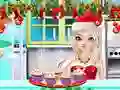 Permainan Sister Princess Pembuat Cupcake Natal secara online