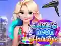 Permainan Gaya Rambut Neon Eliza secara online Permainan Gaya Rambut Neon Eliza secara online