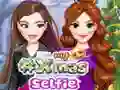 Permainan Selfie Natal Saya secara online Permainan Selfie Natal Saya secara online