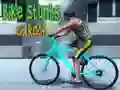 Permainan Stunt Sepeda di Atap secara online Permainan Stunt Sepeda di Atap secara online