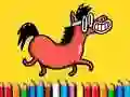 Permainan Kembali ke Sekolah: Buku Mewarnai Pony secara online Permainan Kembali ke Sekolah: Buku Mewarnai Pony secara online