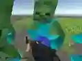 Permainan Penembak Minecraft Selamatkan Duniaku secara online Permainan Penembak Minecraft Selamatkan Duniaku secara online