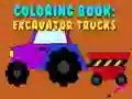 Permainan Buku Mewarnai: Truk Ekskavator secara online Permainan Buku Mewarnai: Truk Ekskavator secara online
