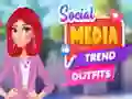 Permainan Outfit Tren Media Sosial secara online