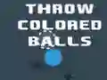 Permainan Lempar Bola Berwarna secara online Permainan Lempar Bola Berwarna secara online