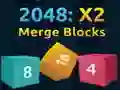 Permainan 2048: Gabungkan Blok X2 secara online