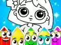 Permainan Mewarnai boneka secara online Permainan Mewarnai boneka secara online