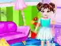 Permainan Bersih-bersih Rumah Kacau Bersama Bayi Taylor secara online