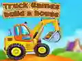 Permainan Permainan truk: bangun rumah secara online Permainan Permainan truk: bangun rumah secara online